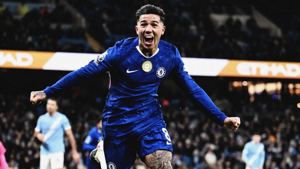 Enzo Fernández hizo un gol sobre el final y Chelsea rescató un empate ante el Manchester City de&nbsp;Guardiola