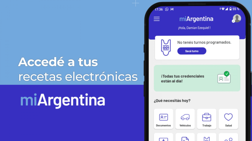 Las recetas electrónicas ahora pueden consultarse desde la app Mi&nbsp;Argentina
